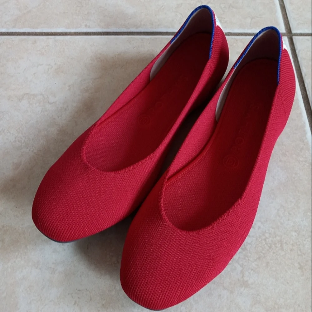 Rothy's The Square Cardinal Red 11US
